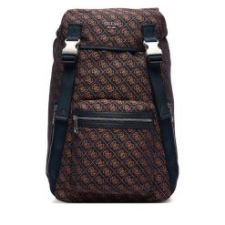 Plecak Guess. Niebieskie plecaki męskie Guess, z aplikacjami. Za 584.99 zł.