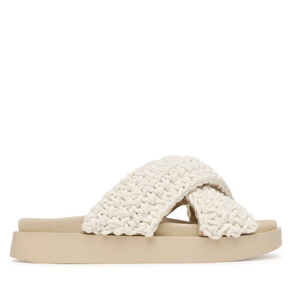 Klapki Inuikii. Białe klapki damskie Inuikii, bez wzorów, bez obcasa. Za 859.99 zł.