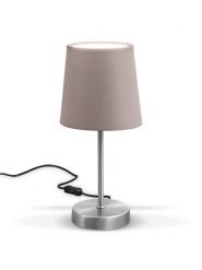 Briloner Lampka nocna w kolorze szarobrązowym - wys. 30,8 cm rozmiar: onesize. Brązowe koszule nocne damskie Briloner, bez wzorów, z materiału. Za 56.99 zł.