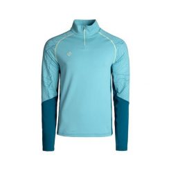 Koszulka termiczna męska SALEM M z długim rękawem i polarowym stretchem, z wysok. Niebieskie bielizna termoaktywna męska IZAS, m, z polaru. Za 243.43 zł.