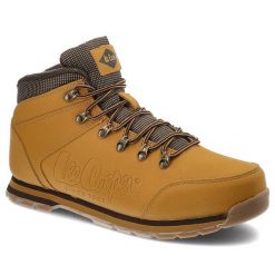 Beżowe Botki Lee Cooper Męskie Buty Zimowe. Brązowe buty zimowe męskie Lee Cooper, na zimę, z nubiku, bez zapięcia. Za 249.00 zł.