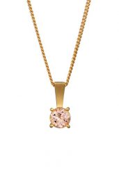 Elli PREMIUM Damski Solitaire zawieszka Elegant z kamieniem szlachetnym morganit w pozłacanym srebrze próby 925 Sterling Silver Naszyjniki 1 ct. Szare naszyjniki damskie Elli PREMIUM, pozłacane. Za 598.99 zł.