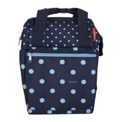 Torba na bagaż ROOMY GT, niebieska w kropki. Niebieskie shopper bag damskie KLICKFIX, bez wzorów, bez dodatków. Za 482.49 zł.