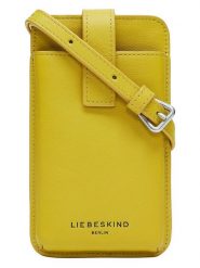 LIEBESKIND BERLIN Skórzana torebka w kolorze żółtym na telefon - 10 x 18 x 2,5 cm rozmiar: onesize. Żółte torebki klasyczne damskie LIEBESKIND BERLIN, bez wzorów, z materiału, bez dodatków. Za 210.81 zł.