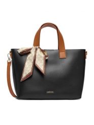 Lasocki Torebka CEO-LSK-K-038-06 Czarny. Czarne torebki klasyczne damskie Lasocki, bez wzorów, z materiału, bez dodatków. Za 199.99 zł.
