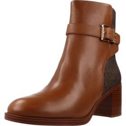 MICHAEL KORS 40T6RCME6L RACHEL HEELED BOOTIE Brązowy. Brązowe obuwie trekkingowe damskie MICHAEL KORS ACCESS. Za 1,073.99 zł.