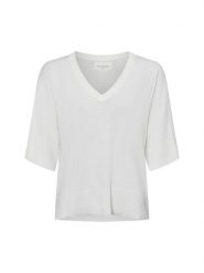 Msch Copenhagen sweter z dzianiny - Rachelle Kobiety wiskoza biały, M/L. Białe swetry klasyczne damskie MSCH Copenhagen, l, z dzianiny, bez kołnierzyka. Za 249.95 zł.