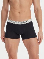 Tommy Hilfiger Komplet bokserek UM0UM03881 Czarny. Czarne bokserki męskie Tommy Hilfiger, bez wzorów, z bawełny. Za 169.99 zł.
