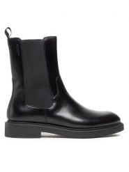 Vagabond Shoemakers Sztyblety Alex W 5248-301-20 Czarny. Czarne botki damskie Vagabond Shoemakers, ze skóry, bez obcasa, na płaskiej podeszwie, bez zapięcia. Za 609.99 zł.