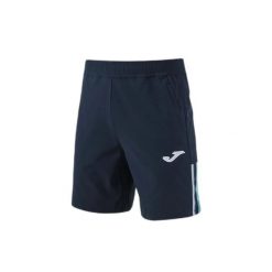 Szorty Joma Toledo II. Niebieskie szorty męskie Joma, bez wzorów, z materiału, klasyczne. Za 178.00 zł.