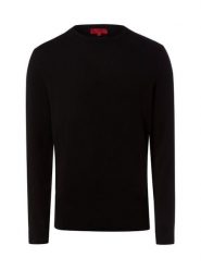 Finshley & Harding sweter z dzianiny Mężczyźni Bawełna czarny, XL. Czarne swetry męskie Finshley & Harding, m, bez wzorów, z bawełny, bez kołnierzyka. Za 149.95 zł.