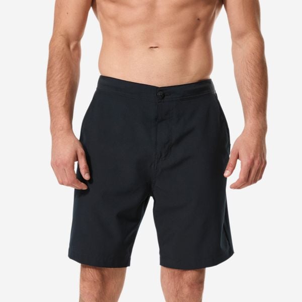 Spodenki surfingowe męskie Quiksilver Amphibian długie 19". Czarne kąpielówki męskie Quiksilver, m, bez wzorów, z materiału. Za 199.99 zł.