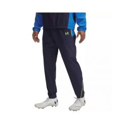 Spodnie dresowe Under Armour CHALLENGER WARMUP. Niebieskie spodnie sportowe męskie Under Armour, z dresówki. Za 331.85 zł.