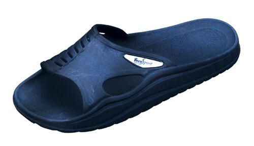 Beco unisex klapki saunowe granatowe. Czarne klapki damskie 47 Brand, z materiału. Za 186.99 zł.