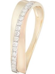 DIAMOND & CO Złoty pierścionek "Sydney" z diamentami rozmiar: 54. Żółte pierścionki damskie Diamond & Co, z diamentem, złote. Za 1,254.87 zł.