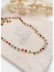 Atelier MIU Pozłacany naszyjnik - dł. 42 cm rozmiar: onesize. Żółte naszyjniki damskie atelier MIU, pozłacane. Za 39.99 zł.