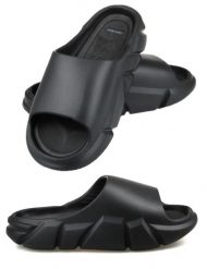 Klapki na basen unisex Aqua-Sport Hydro. Czarne klapki i japonki męskie AQUA-SPORT, z materiału. Za 31.98 zł.