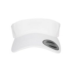 Czapka Flexfit curved visor. Białe czapki z daszkiem damskie FLEXFIT, bez wzorów. Za 46.00 zł.