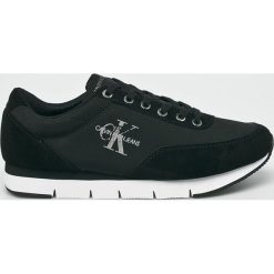 Calvin Klein Jeans - Buty. Czarne buty sportowe na co dzień męskie Calvin Klein Jeans, z gumy, bez zapięcia. W wyprzedaży za 319.90 zł.