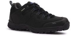 Buty trekkingowe Trespass Finley Low Cut Męskie Czarno-Niebieskie. Czarne buty trekkingowe męskie Trespass, bez zapięcia, trekkingowe. Za 271.65 zł.