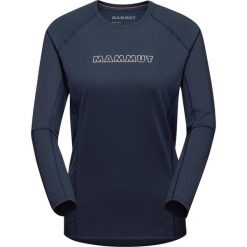Bluza damska Mammut Selun FL Longsleeve Logo. Niebieskie bluzy bez kaptura damskie Mammut, m. Za 320.35 zł.