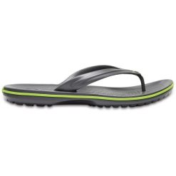 Japonki męskie Crocs Crocband Flip. Szare klapki i japonki męskie Crocs, z materiału. Za 118.99 zł.