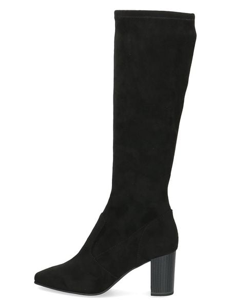 Caprice Kozaki w kolorze czarnym rozmiar: 40. Czarne kozaki damskie Caprice, bez obcasa. Za 208.99 zł.