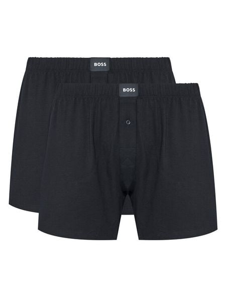 BOSS Komplet bokserek 50544380 Czarny. Czarne bokserki męskie Boss, bez wzorów, z bawełny. Za 169.99 zł.