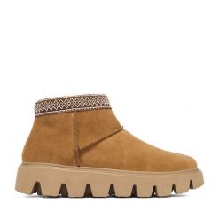 Śniegowce Rieker. Brązowe śniegowce damskie Rieker. Za 399.99 zł.