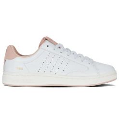 Buty sportowe LOZAN KLUB LTH (97263-190-M). Białe buty sportowe na co dzień damskie K-Swiss, bez wzorów. Za 209.00 zł.