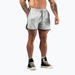 Spodenki treningowe męskie NEBBIA Hero. Szare szorty sportowe męskie Nebbia, l, z bawełny, na fitness i siłownię. Za 229.99 zł.
