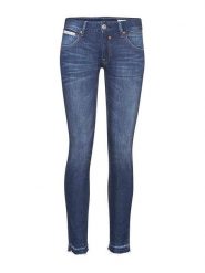 Herrlicher Dżinsy - Skinny fit - w kolorze granatowym rozmiar: W27. Niebieskie jeansy damskie Herrlicher. Za 109.78 zł.