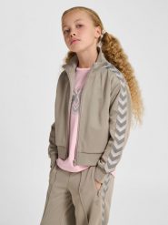 Dziewczęca bluza dresowa Hummel Regular Poly Tape. Czerwone bluzy z kapturem damskie HUMMEL, z dresówki. Za 172.45 zł.