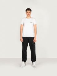 Iceberg T-shirt "C-neck" | ICE1UTS01 | Mężczyzna | Biały. Białe t-shirty męskie Iceberg, m, bez wzorów, z bawełny, bez kołnierzyka. W wyprzedaży za 119.00 zł.