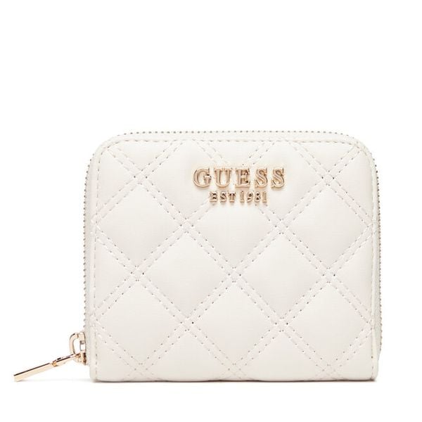 Portfel Guess. Białe portfele damskie Guess, z aplikacjami. Za 139.99 zł.