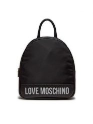 LOVE MOSCHINO Plecak JC4251PP0IKE100A Czarny. Czarne plecaki damskie Love Moschino, bez wzorów, ze skóry. Za 669.99 zł.