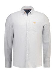 NEW ZEALAND AUCKLAND Koszula w kolorze biało-szarym rozmiar: M. Białe koszule męskie New Zealand Auckland, m, bez wzorów, bez kołnierzyka, bez ramiączek. Za 234.95 zł.