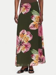 Vero Moda Spódnica maxi Ismene 10351432 Zielony Regular Fit. Zielone spódniczki damskie Vero Moda, s, bez wzorów, z syntetyku, maxi. Za 104.99 zł.