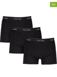 CALVIN KLEIN UNDERWEAR Bokserki (3 pary) w kolorze czarnym rozmiar: M. Czarne bokserki męskie Calvin Klein Underwear, bez wzorów. Za 149.31 zł.