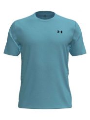 Under Armour Koszulka sportowa "Tech Play" w kolorze błękitnym rozmiar: M. Niebieskie t-shirty sportowe męskie Under Armour, m, z materiału, bez ramiączek, outdoorowe. Za 89.99 zł.