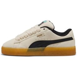 Buty sportowe Puma Suede Xl Dark Risk. Brązowe buty sportowe na co dzień damskie Puma, z materiału, bez zapięcia, Puma Suede. Za 416.20 zł.