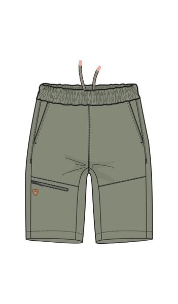 Trespass Siglos – damskie krótkie spodenki Adventure w stylu vintage khaki. Brązowe szorty damskie 2117 OF SWEDEN, bez wzorów, z materiału, vintage. Za 129.55 zł.