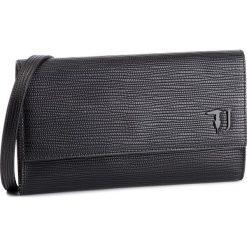 Torebka TRUSSARDI JEANS - T-Easy City Clutch 75B00664 K299. Czarne listonoszki damskie TRUSSARDI JEANS, bez wzorów, z jeansu, wizytowe, bez kołnierzyka, bez ramiączek. W wyprzedaży za 269.00 zł.