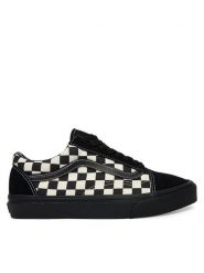 Vans Tenisówki Old Skool VN000D7ZMCG1 Czarny. Czarne trampki i tenisówki damskie Vans, bez wzorów, z materiału. Za 399.99 zł.
