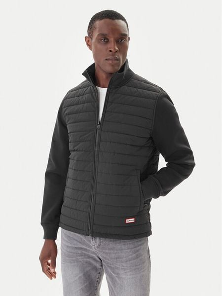 Hunter Kurtka przejściowa Hume Baffle HARM0016251 Czarny Regular Fit. Czarne kurtki męskie Hunter, m, bez wzorów, z syntetyku, bez kaptura. Za 599.99 zł.