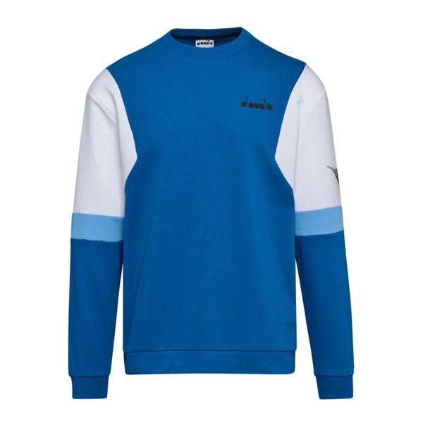 Bluza męska DIADORA SWEATSHIRT CREW DIADORA CLUB. Niebieskie bluzy bez kaptura męskie Diadora, m. Za 99.99 zł.
