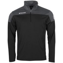 Bluza dresowa 1/4 z zamkiem błyskawicznym Stanno Pride. Czarne bluzy sportowe damskie STANNO, l, bez wzorów, z dresówki, bez ramiączek, długie, bez kaptura. Za 235.50 zł.