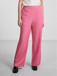 Pieces Spodnie materiałowe Bossy 17140744 Różowy Loose Fit. Czerwone spodnie materiałowe damskie Pieces, bez wzorów, z materiału. Za 199.99 zł.