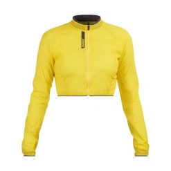 Damska kurtka wodoodporna Mavic Cosmic. Żółte kurtki damskie MAVIC, bez wzorów, bez kaptura. W wyprzedaży za 321.65 zł.