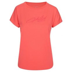 Damski bawełniany t-shirt Kilpi NELLIM-W. Czerwone t-shirty damskie Kilpi, xs, bez wzorów, z bawełny, bez kołnierzyka. Za 70.90 zł.